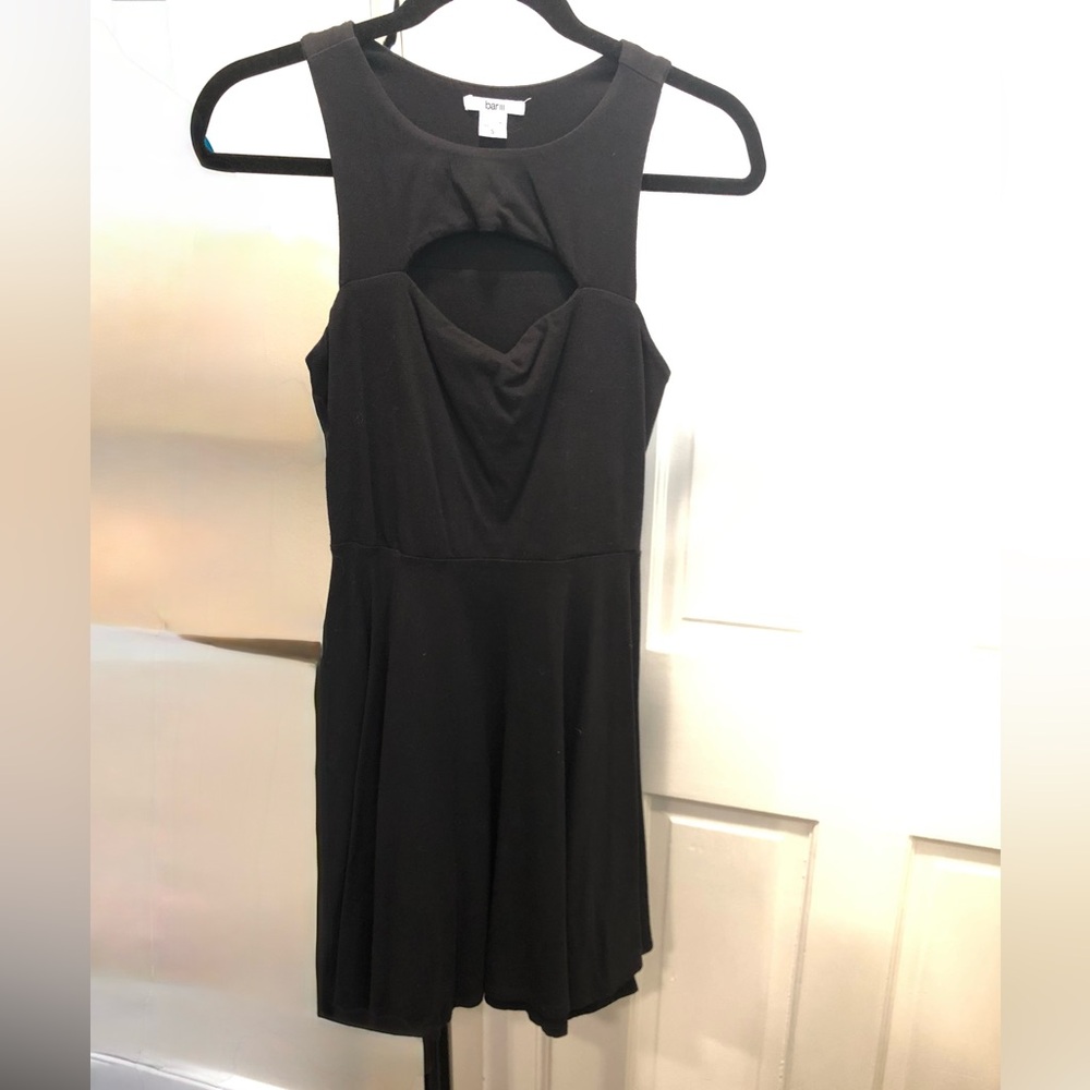 Bar III Black Dress with Cut Out